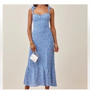 Reformation Marie Midi Dress Size 6
